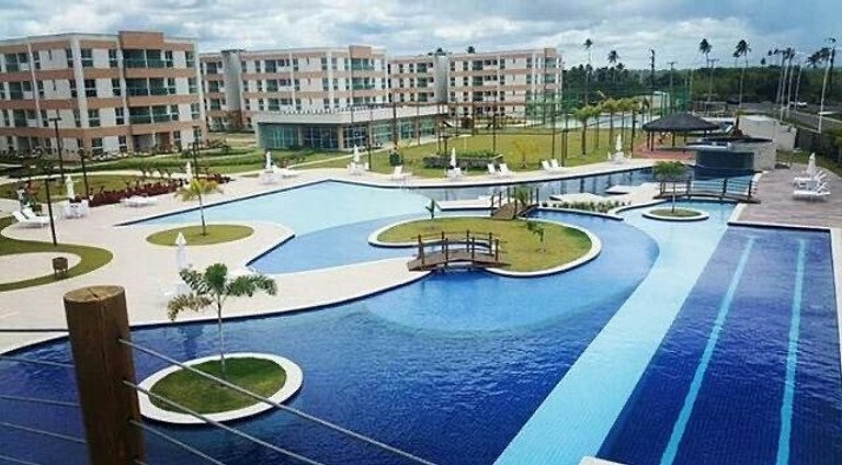 Flat piscina/academia/campo de futebol-Muro Alto