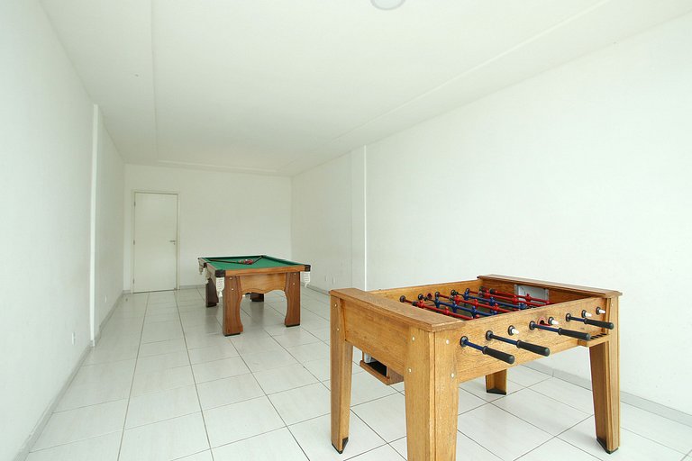 Flat piscina/academia/campo de futebol-Muro Alto