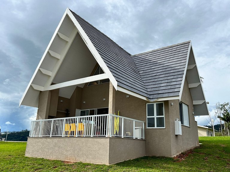 Casa linda estilo chalé suiço