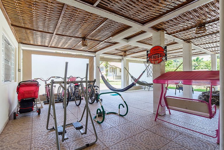 Recanto do Sossego!Com PISCINA grande e Playground
