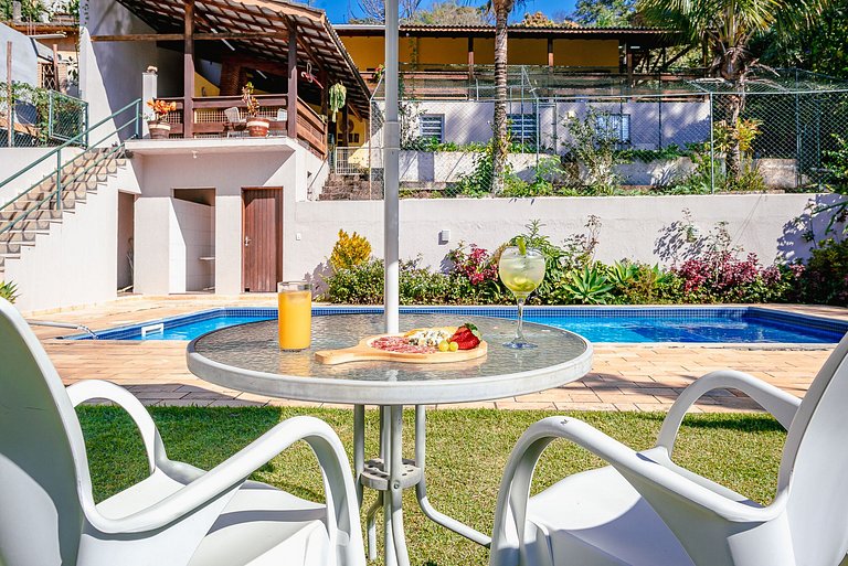 Refúgio e diversão para FAMÍLIAS a 60 min de SP - Piscina, C