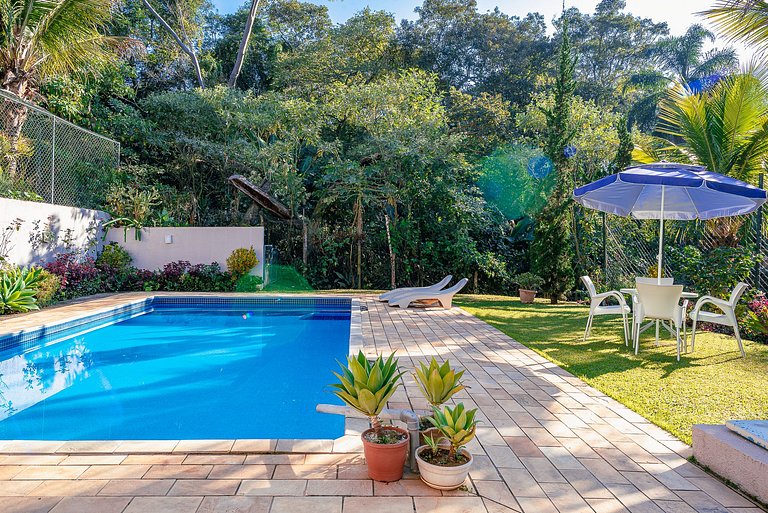 Refúgio e diversão para FAMÍLIAS a 60 min de SP - Piscina, C