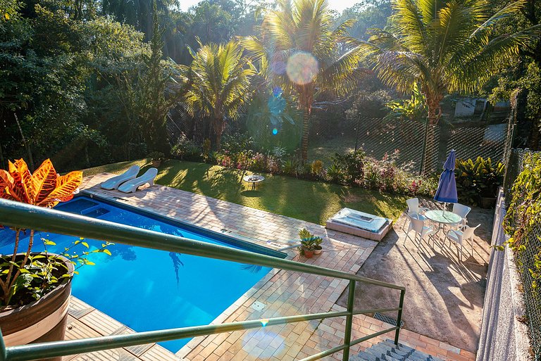 Refúgio e diversão para FAMÍLIAS a 60 min de SP - Piscina, C