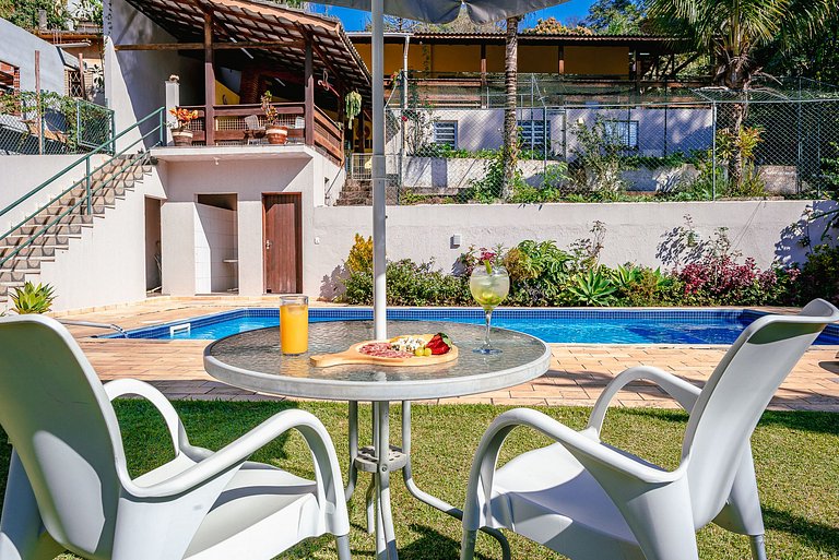 Refúgio e diversão para FAMÍLIAS a 60 min de SP - Piscina, C