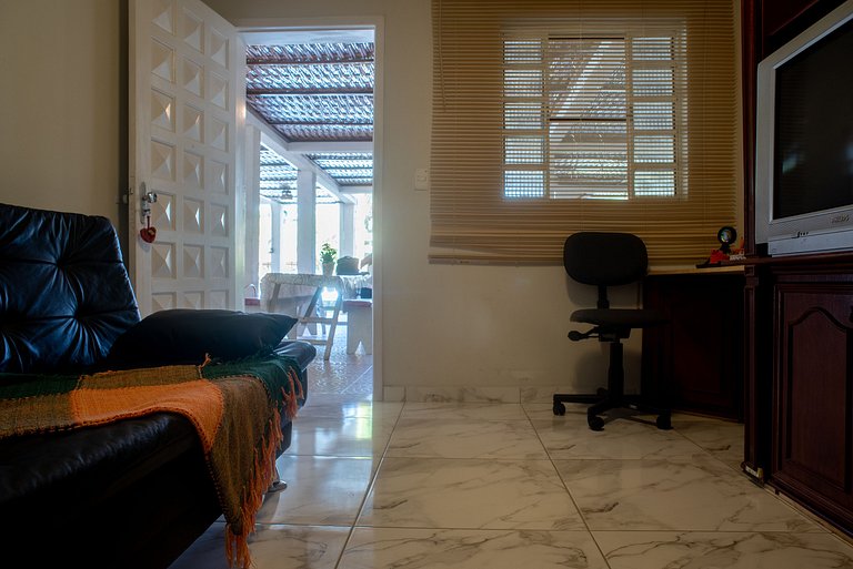 Recanto do Sossego!Com PISCINA grande e Playground