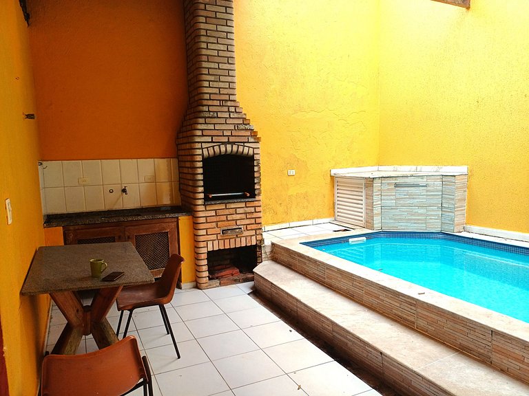 900m PraiaGaivota, Piscina, Churrasqueira, 4 Vagas