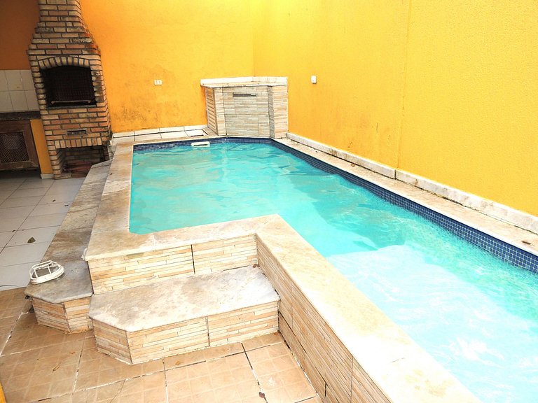 900m PraiaGaivota, Piscina, Churrasqueira, 4 Vagas