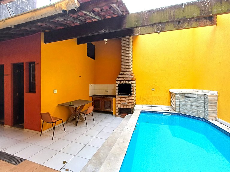 900m PraiaGaivota, Piscina, Churrasqueira, 4 Vagas