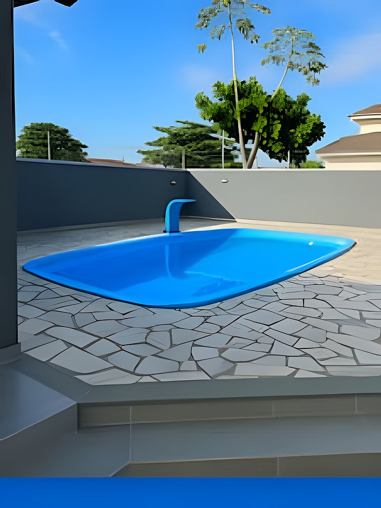 Casa Grande na Quadra do Mar