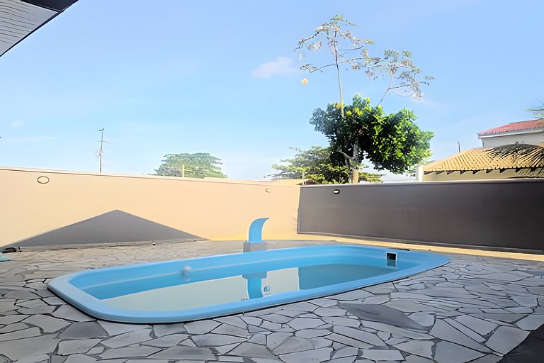 Casa Grande na Quadra do Mar