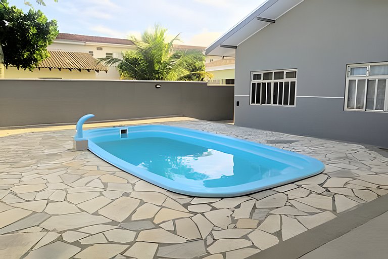 Casa Grande na Quadra do Mar