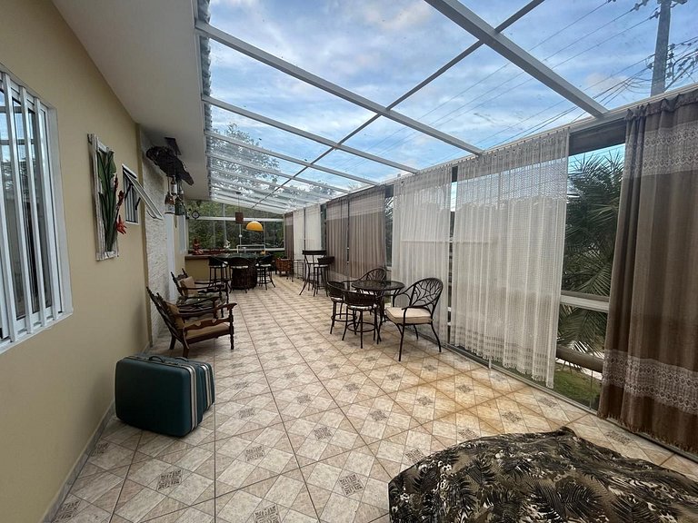 Recanto do Sossego!Com PISCINA grande e Playground