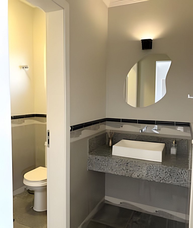 Refúgio com piscina, lareira e conforto – 1h de SP