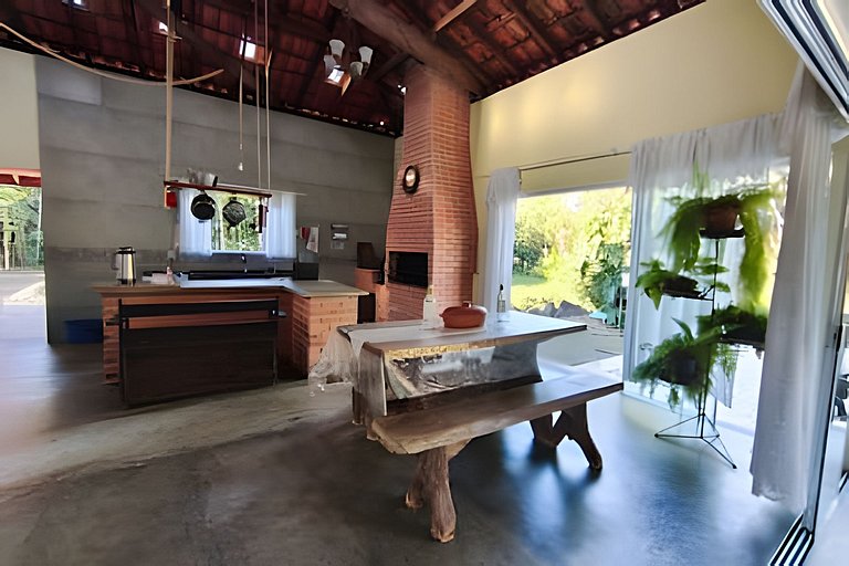 Chácara Morretes Arraial - Piscina e Rio