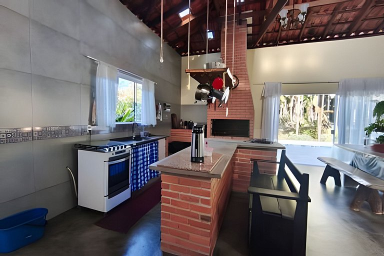 Chácara Morretes Arraial - Piscina e Rio