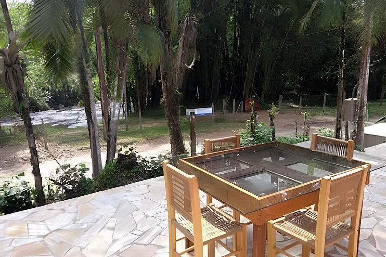 Chácara Morretes Arraial - Piscina e Rio