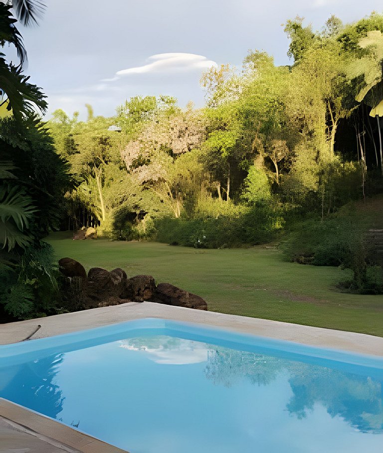 Chácara Morretes Arraial - Piscina e Rio