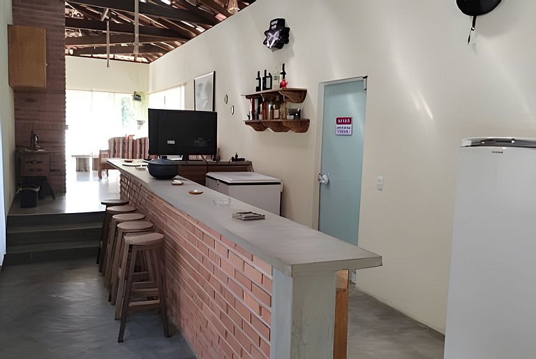 Chácara Morretes Arraial - Piscina e Rio