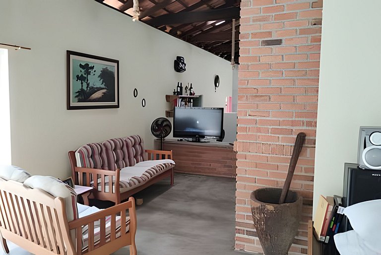 Chácara Morretes Arraial - Piscina e Rio