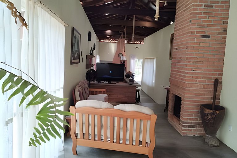 Chácara Morretes Arraial - Piscina e Rio