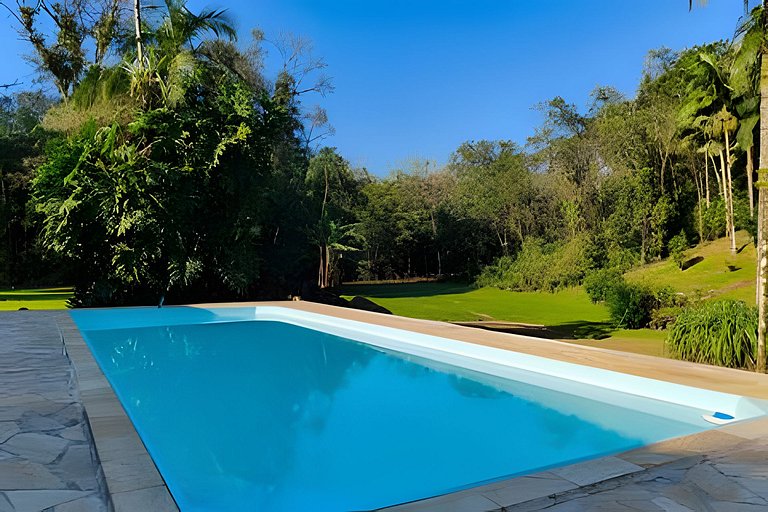 Chácara Morretes Arraial - Piscina e Rio