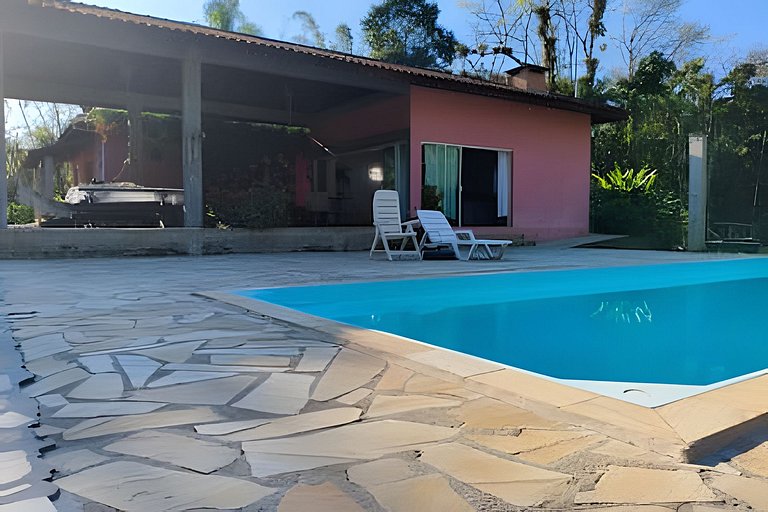 Chácara Morretes Arraial - Piscina e Rio