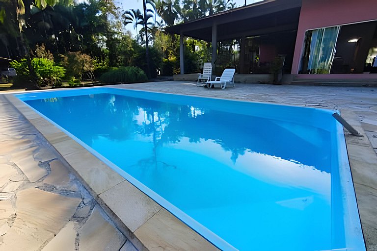 Chácara Morretes Arraial - Piscina e Rio