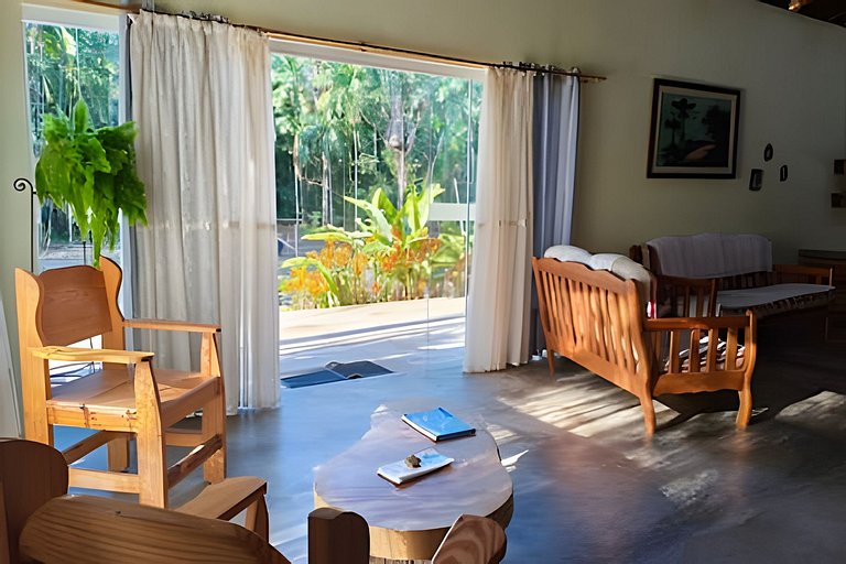 Chácara Morretes Arraial - Piscina e Rio