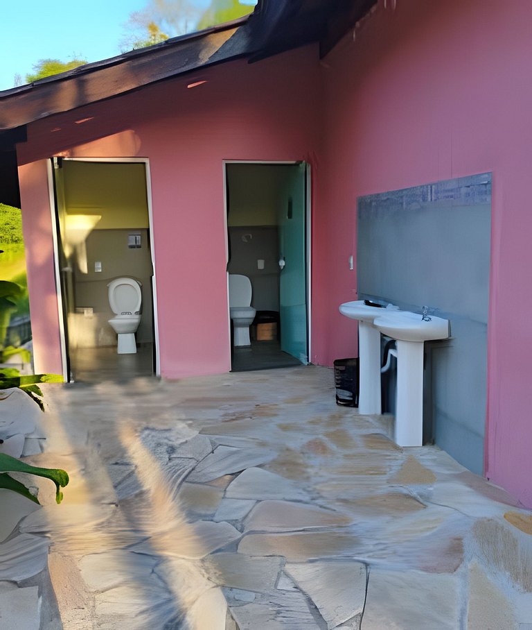 Chácara Morretes Arraial - Piscina e Rio