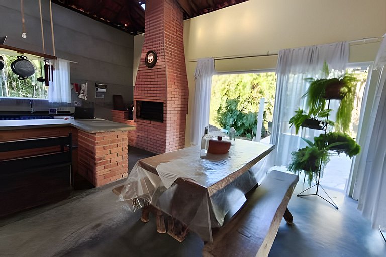 Chácara Morretes Arraial - Piscina e Rio