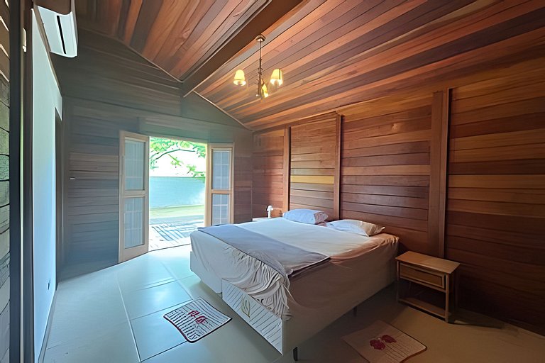 Quintal da Serra -ofurô e ar condicionado