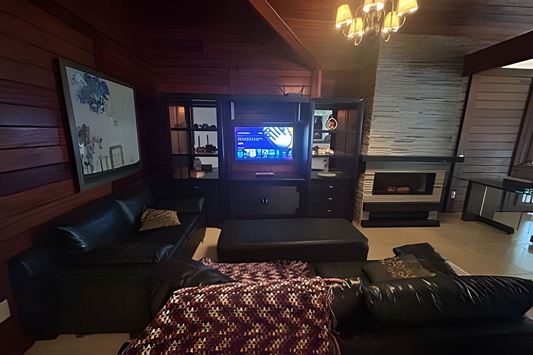 Quintal da Serra -ofurô e ar condicionado