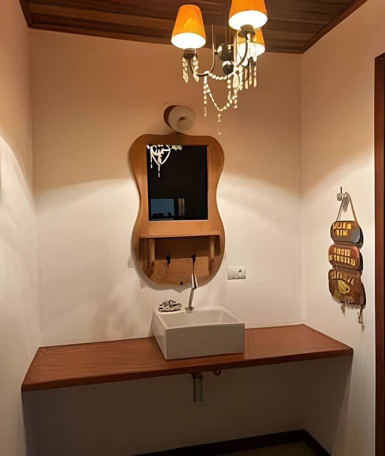 Quintal da Serra -ofurô e ar condicionado