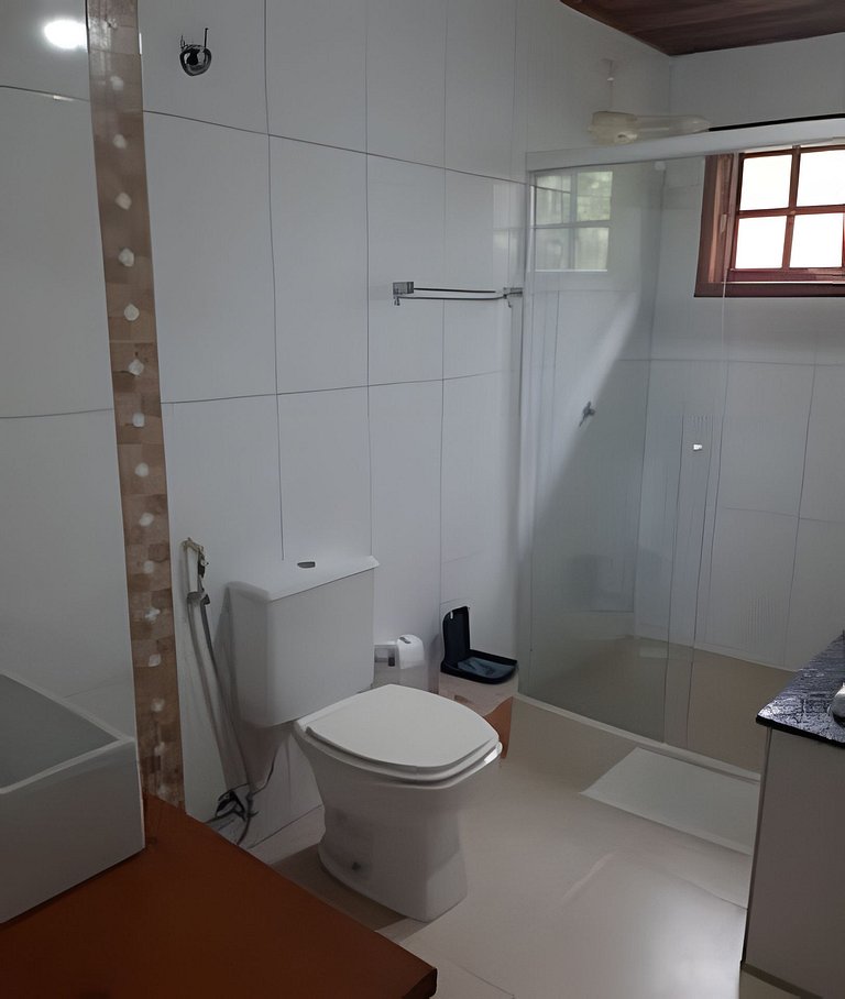 Quintal da Serra -ofurô e ar condicionado