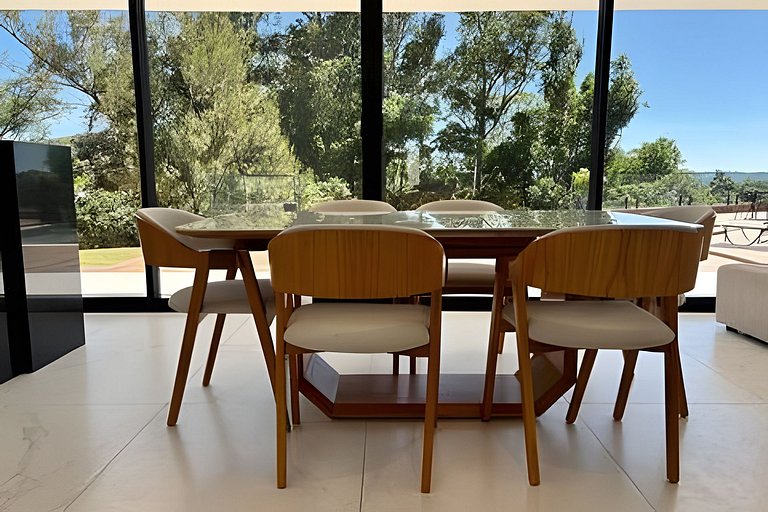 Vista panorâmica | 3 suítes, piscina e gourmet