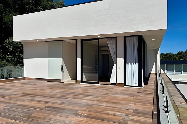 Vista panorâmica | 3 suítes, piscina e gourmet
