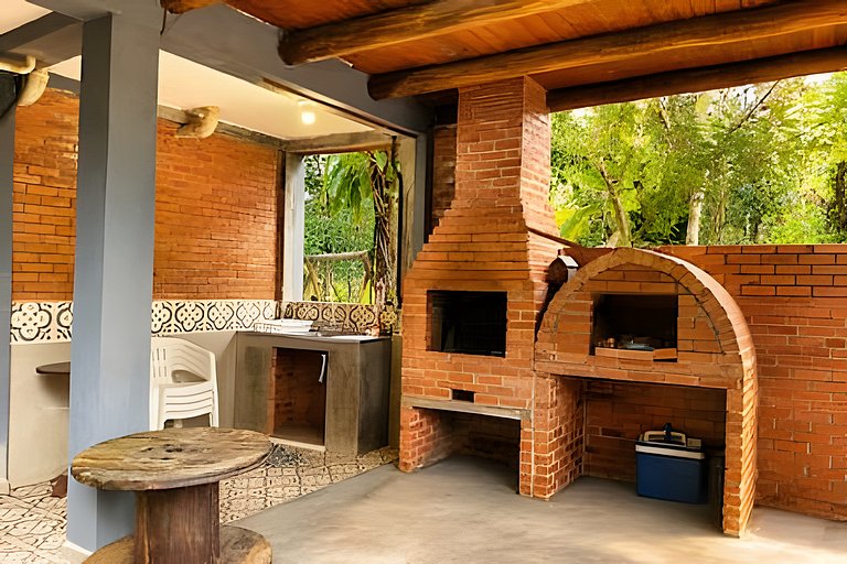 Chalé Romântico com Vista para a Serra